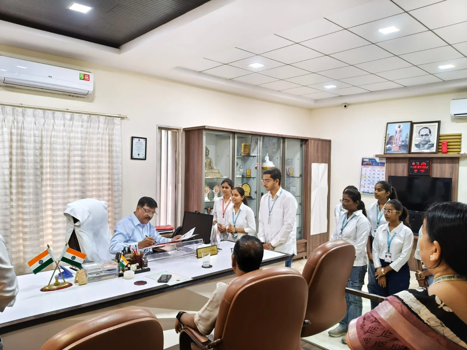 Interaction with Principal 